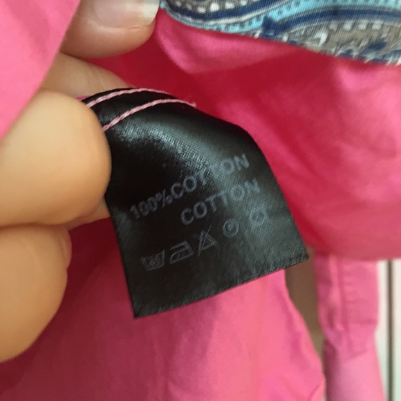 Pink Jared Lang button up men’s shirt - Picture 4 of 5